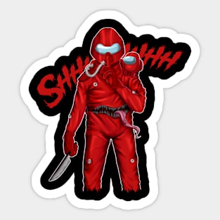 Red - Among Us Sticker